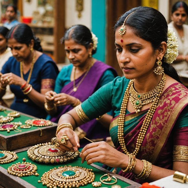 Où suivre des cours de fabrication de bijoux traditionnels en Inde?