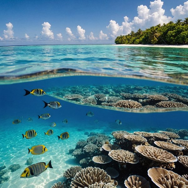 Quels sont les meilleurs spots pour faire de la plongée avec tuba aux Maldives?