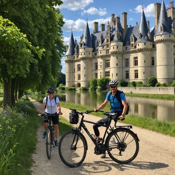 Comment organiser une visite des châteaux de la Loire à vélo?