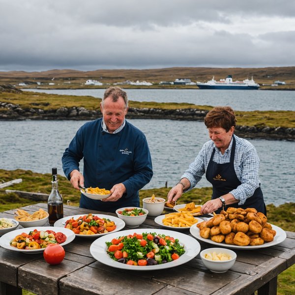 Quelles croisières permettent de découvrir les traditions culinaires des îles Malouines?