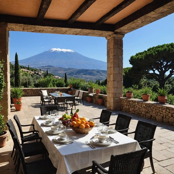 Quels sont les meilleurs endroits pour louer une villa en Sicile avec des cours de cuisine et des excursions sur l'Etna?